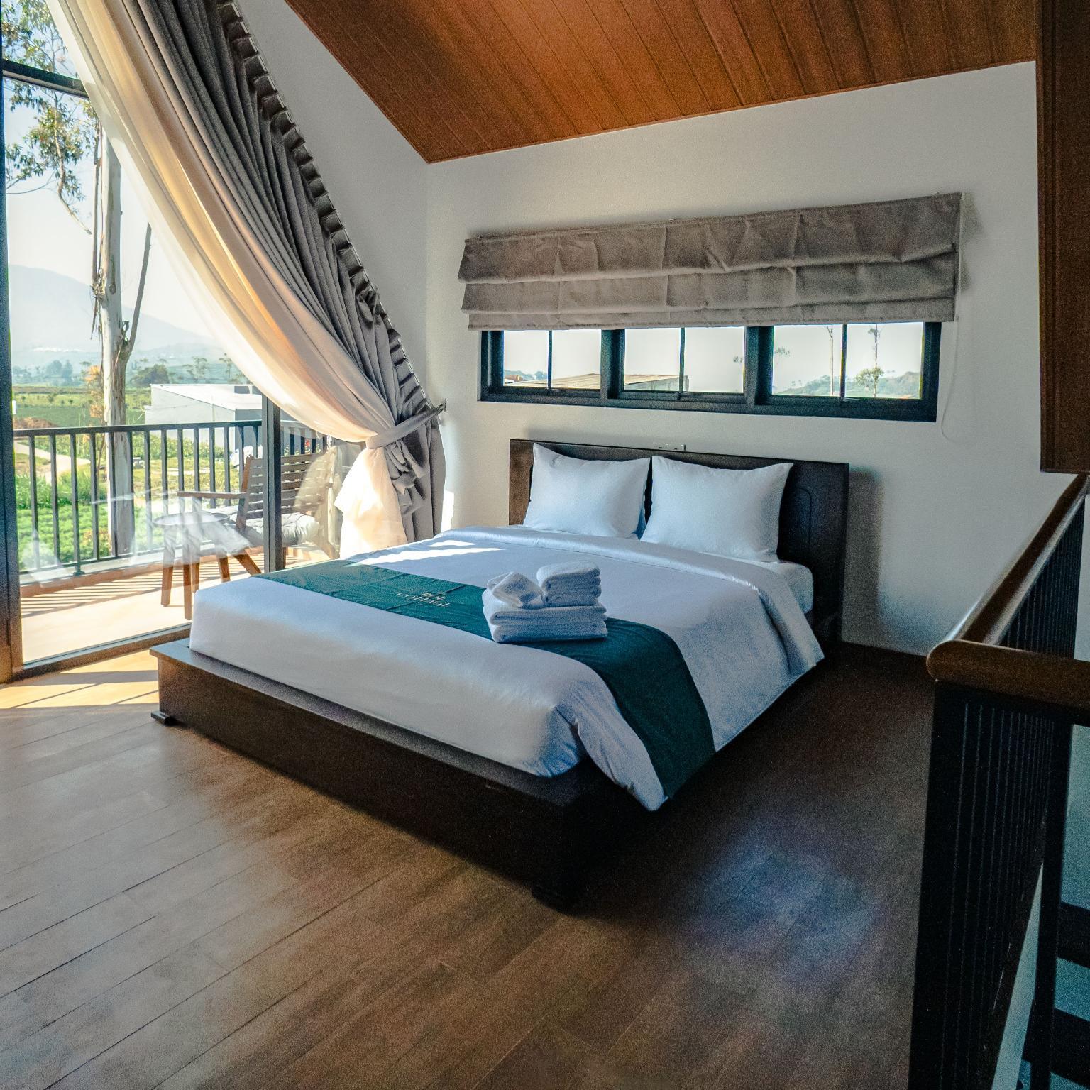 Kamar mezzanine — The BOE Cottage Dieng